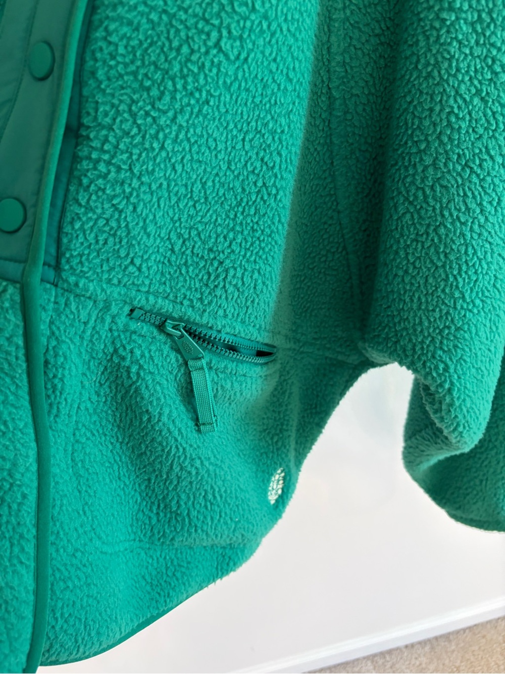 FP Movement Hit the Slopes Fleece Jacket Green Size Small NWOT - Picture 14 of 16